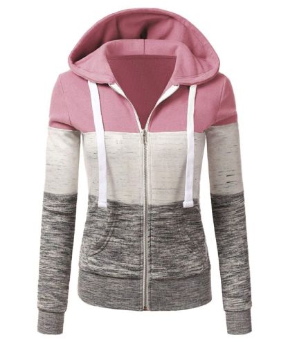ZITY Women's Lightweight Warm Long Sleeve with Kangaroo Pocket Hoodie-DUWFH04933|Zitysports