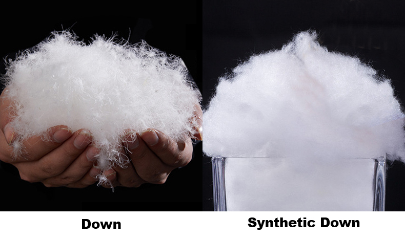 down and synthetic down picture