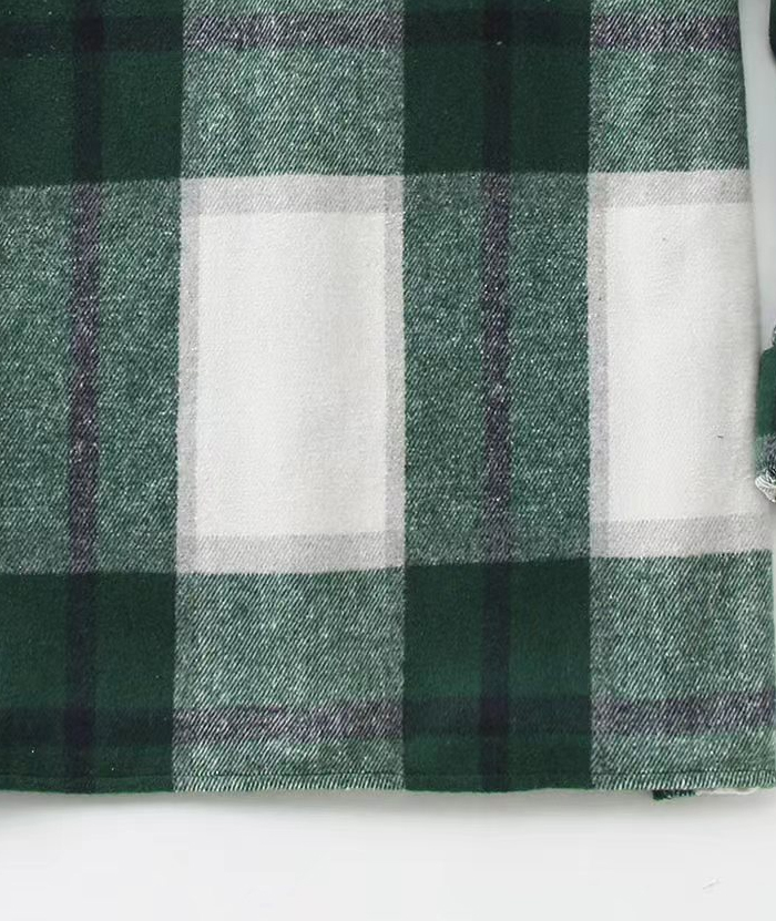 ZITY Men's Button-Up Slim Fit Plaid Flannel Shirt-DUMLT05330|Zitysports