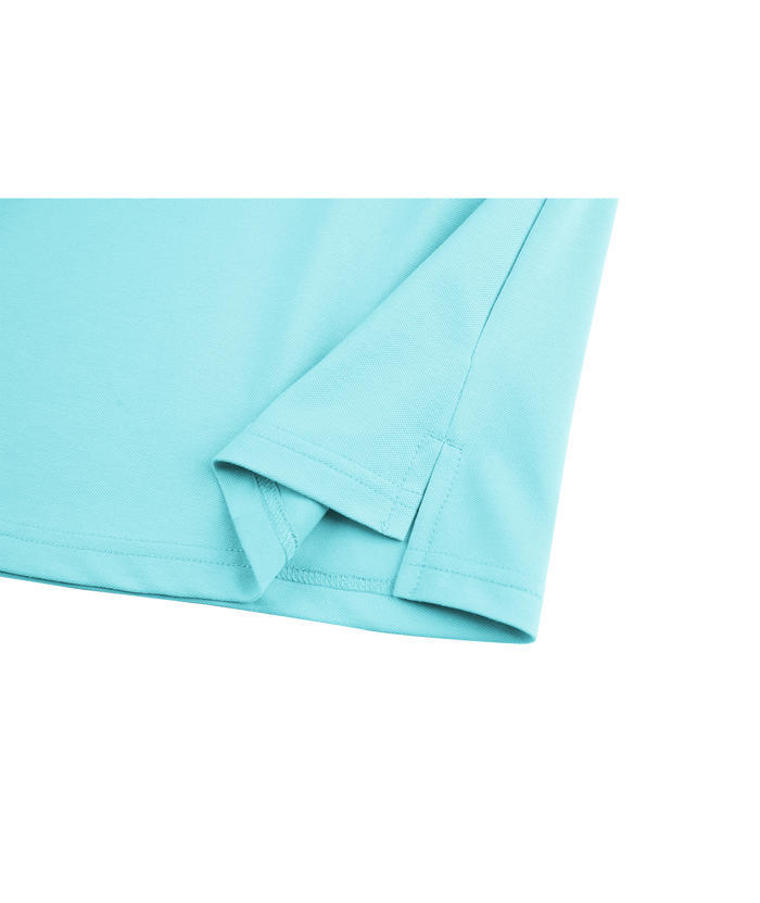 ZITY Women's Sleeveless Quarter Zip Golf Polo Shirt-CUWPO01362