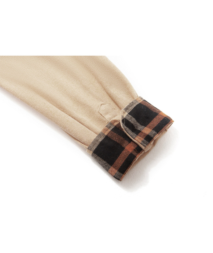 ZITY Men's Button Up Plaid Flannel Hoodie-ZPK007043 | Zitysports