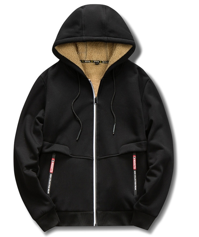 ZITY Men's Plus Size Lightweight with Side Pocket Trendy Hoodie-DUMFH04866 | Zitysports