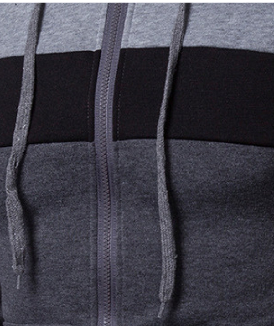 ZITY Men's Zipper Casual Fashion Long Sleeve Sweatshirt-DUMFH04870 | Zitysports