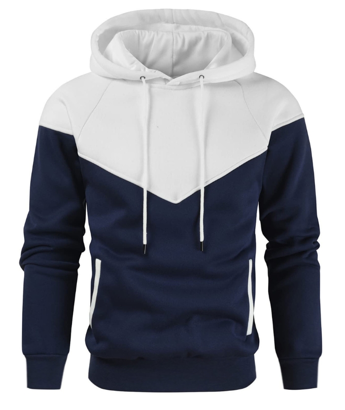 Men's Plus Size Long Sleeve Casual Pullover Hoodie-DUMFH04884 | Zitysports