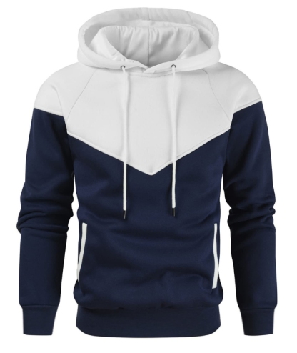 Men's Plus Size Long Sleeve Casual Pullover Hoodie-DUMFH04884 | Zitysports