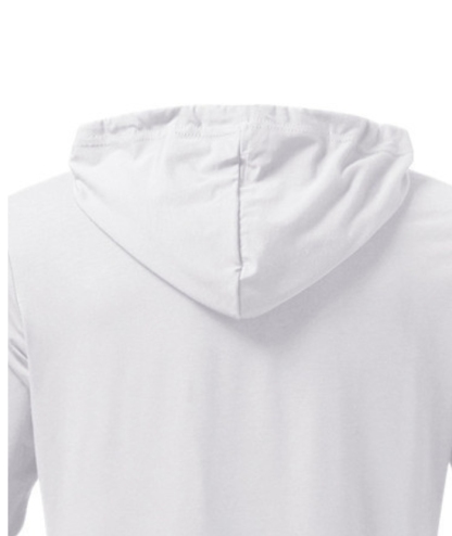 ZITY Men's Lightweight Long Sleeve Button Henley Hoodie-DUMHD04900|Zitysports