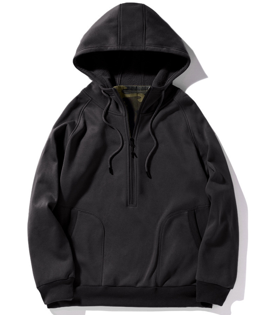 ZITY Men's Lightweight Breathable Outdoor Long Sleeve Hoodie-DUMHD04902|Zitysports
