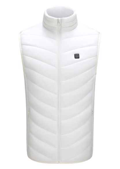 Men's Full Zipper Winter Heated Vest-M12