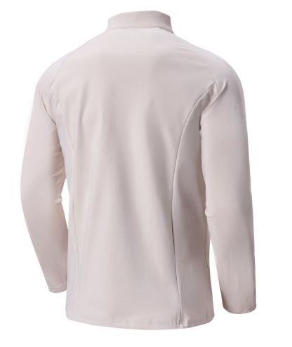 ZITY Men's Quarter Zip Long Sleeve Polo Shirt-88120