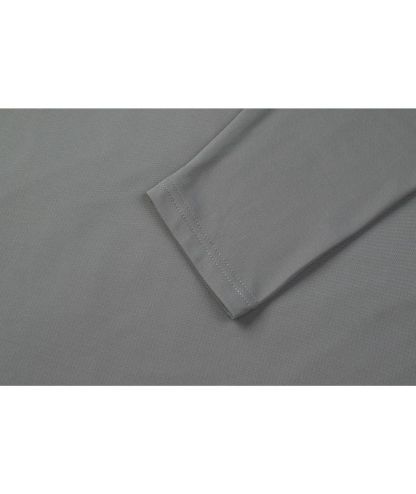 Men's Solid Color Long Sleeve Sports Polo Shirts-8850