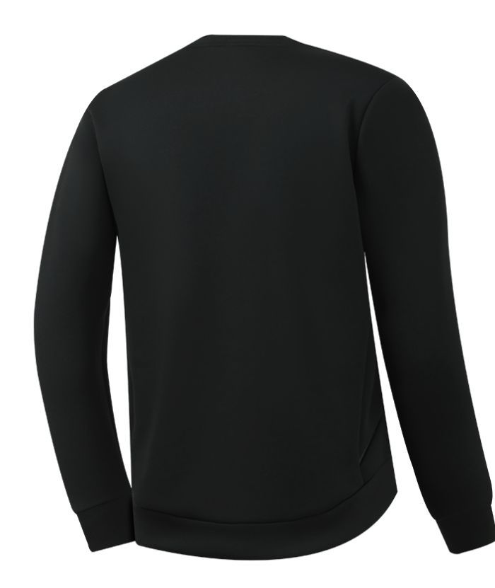 Men's Athletic Fit Solid Color Long Sleeve Polo Shirt-5328