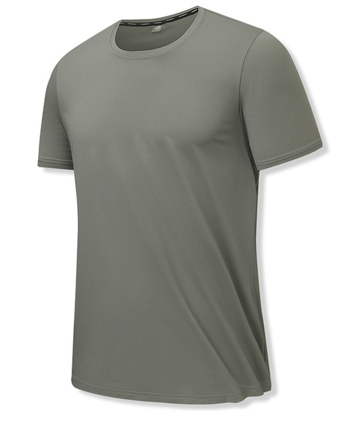 ZITY Men's Round Neck Dry Fit Sports T-Shirt-8346