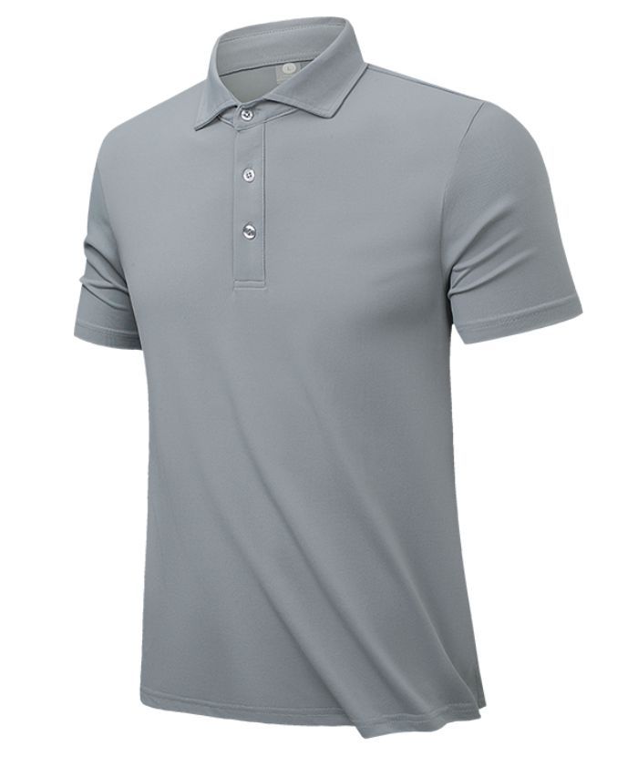 ZITY Men's Summer Classic Solid Color Dry Fit Polo Shirt-8339