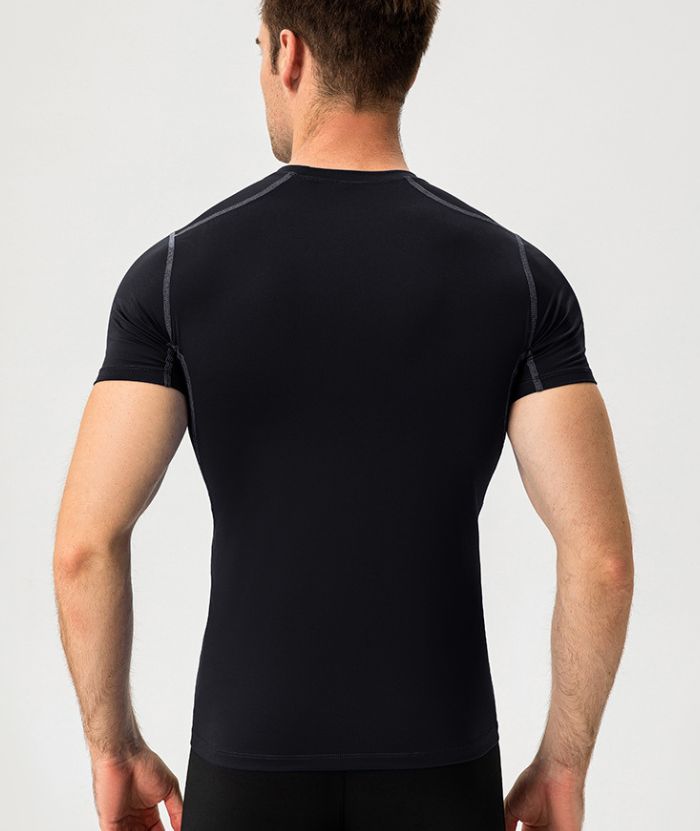 ZITY Men's Dri Fit Sports Compression T-Shirt-DUMTS05962