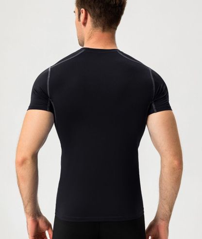 ZITY Men's Dri Fit Sports Compression T-Shirt-DUMTS05962