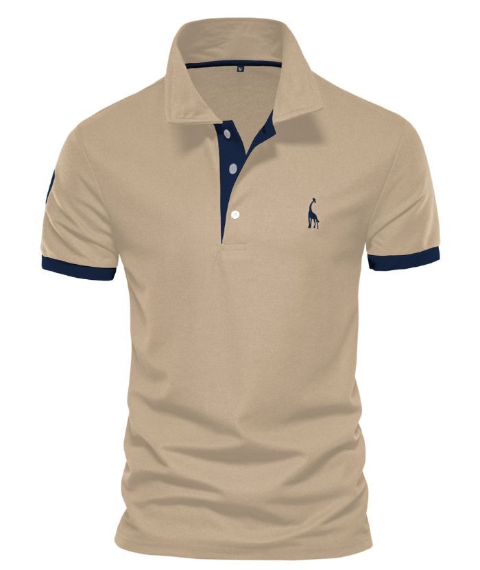 ZITY Men's Button Up Slim Fit Golf Polo Shirt-DUMPO06022