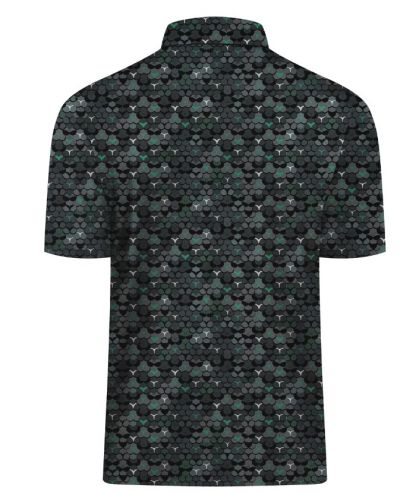 ZITY Men's 3 Button Slim Fit Polo Shirt-CUMPO05189