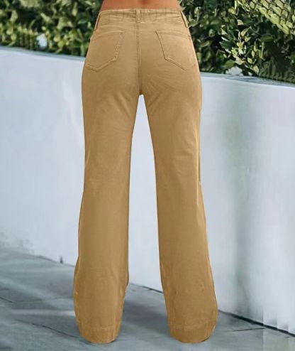 ZITY Women's Zipper Pocket Jogging Loose Pant-DUWSP06168