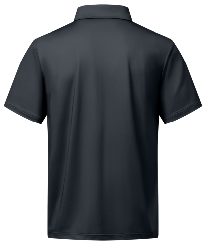 ZITY Men's Button Up Dri Fit Print Polo Shirt-CUMPO02480