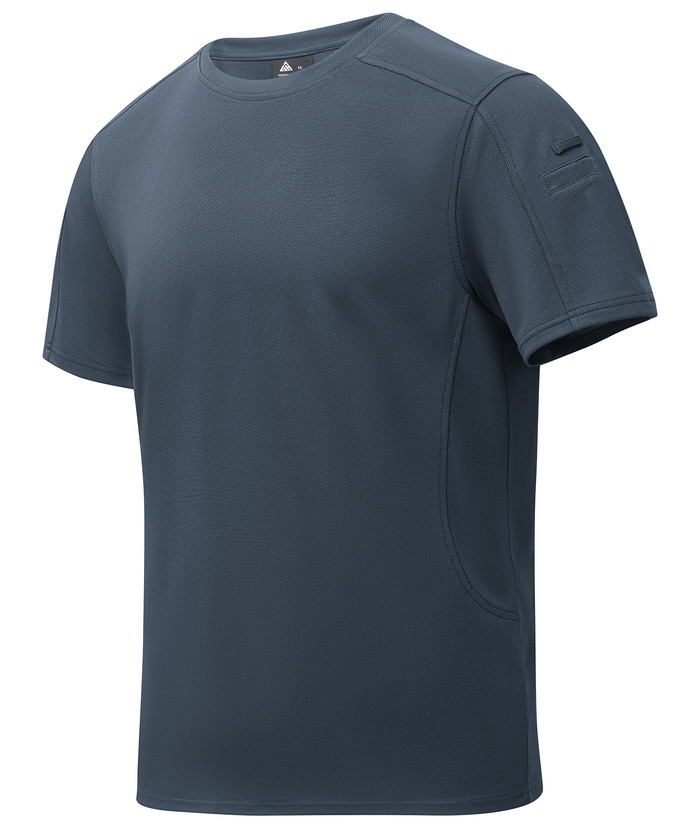 ZITY Men's Quick-Dry Workout Short Sleeve Athletic T-Shirt-ZPK010645|Zitysports