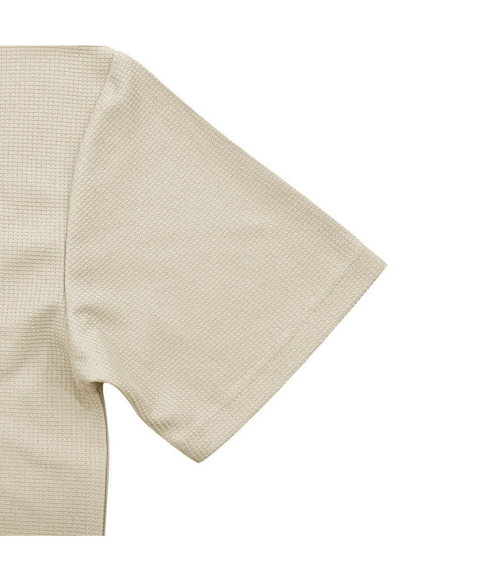 ZITY Men's Drawstring Neck Waffle T-shirt-ZPK010609 | Zitysports