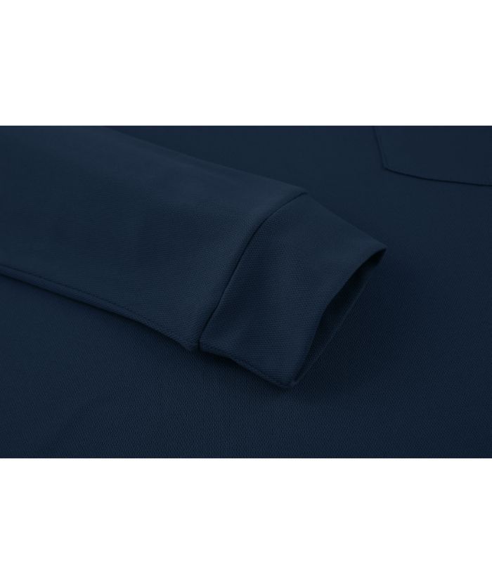 ZITY Men's Dri Fit Long Sleeve Golf Polo Shirt-CEMLP06139