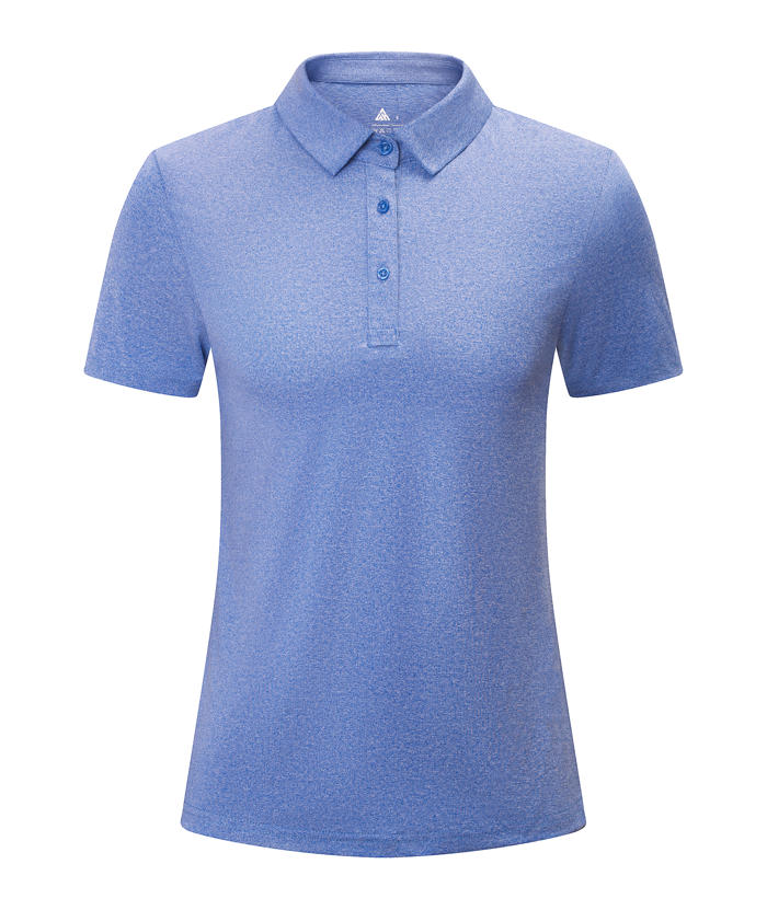 ZITY Women's Solid Color Dri Fit Golf Polo Shirt-CUWPO01308