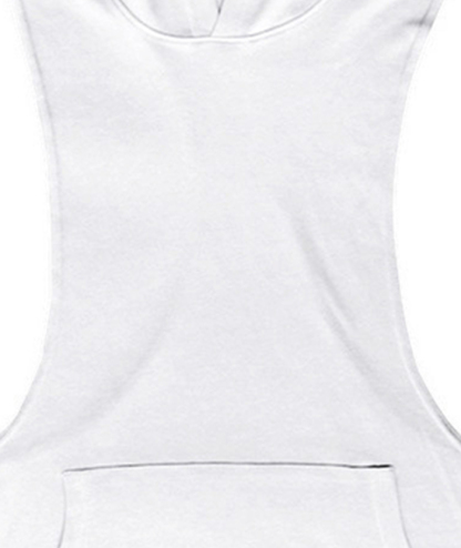 ZITY Men's Slim Fit Sleeveless Gym Hoodie-DUMMG05403|Zitysports