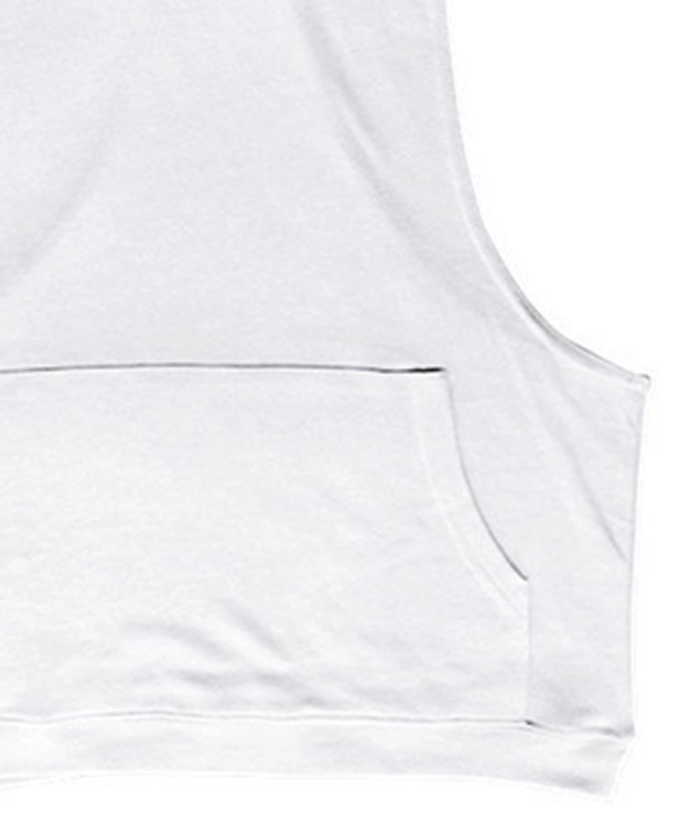 ZITY Men's Slim Fit Sleeveless Gym Hoodie-DUMMG05403|Zitysports
