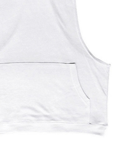 ZITY Men's Slim Fit Sleeveless Gym Hoodie-DUMMG05403|Zitysports