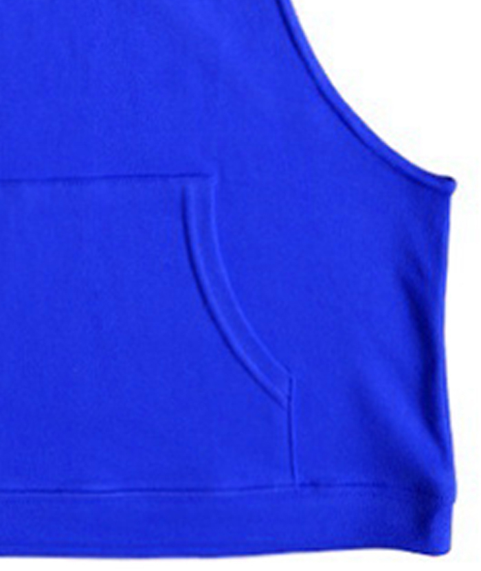 ZITY Men's Slim Fit Sleeveless Gym Hoodie-DUMMG05403|Zitysports
