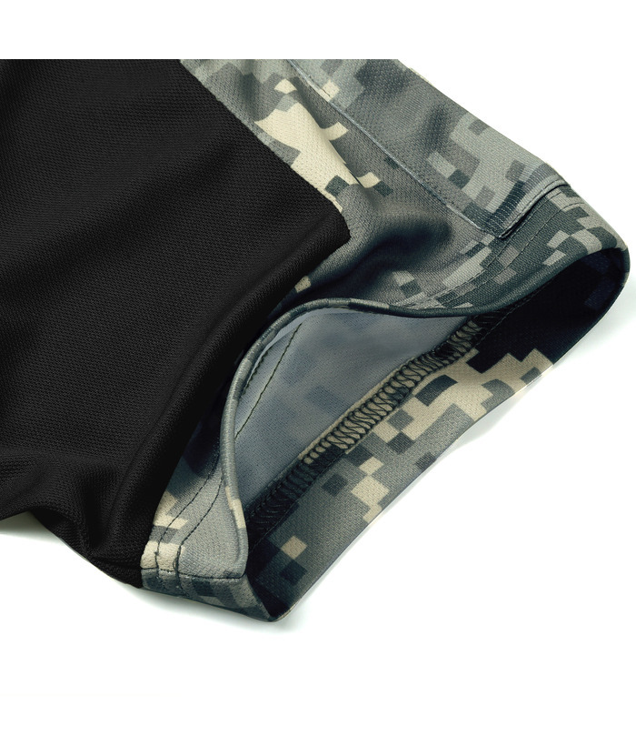 ZITY Men's Short Sleeve Quarter Zip Quick Dry Golf Polo Shirt-ZPK000591 | Zitysports