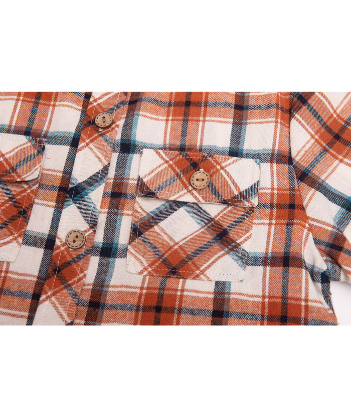ZITY Men's Long Sleeve Casual Button Down Plaid Flannel Shirt-ZPK005339 | Zitysports