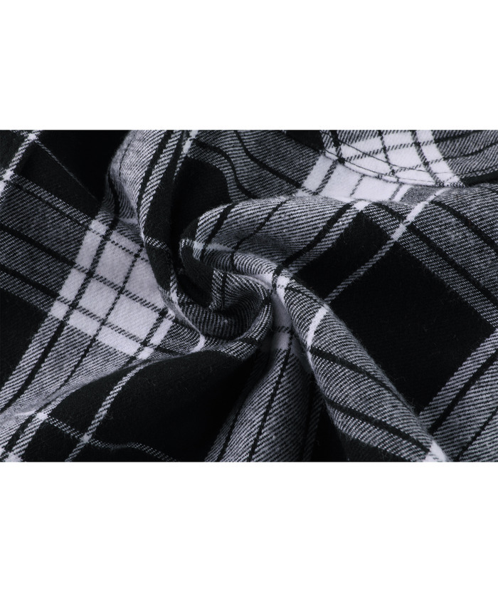 ZITY Men's Button Up Long Sleeve Plaid Hoodie-CUMLT03681|Zitysports