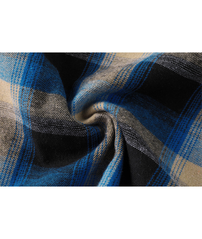 ZITY Men's Button Up Plaid Flannel Shirt-ZPK006183 | Zitysports