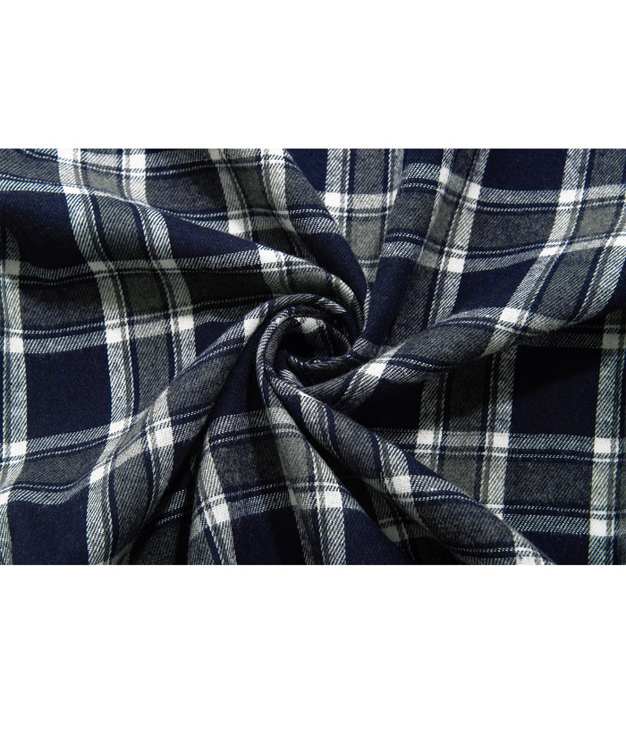 ZITY Men's Long Sleeve Casual Button Down Plaid Flannel Shirt-ZPK005339 | Zitysports
