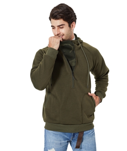 ZITY Men's Lightweight Breathable Outdoor Long Sleeve Hoodie-DUMHD04902|Zitysports