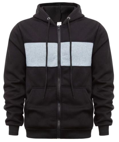 ZITY Men's Fleece Long Sleeve Casual Fashion Color Block Hoodie-DUMFH04983|Zitysports