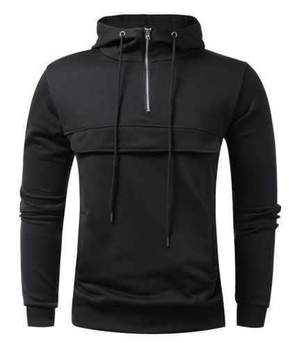 ZITY Men's Light Weight Breathable Hoodie with Side Pockets-DUMFH05032|Zitysports