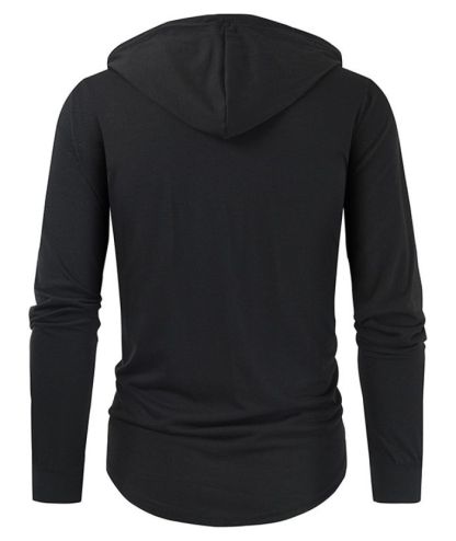 ZITY Men's Light Weight Long Sleeve Tactical Outdoor Pullover Hoodie-DUMFH05067|Zitysports