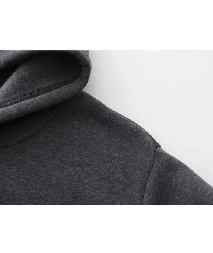 ZITY Men's Contrast Color Hooded Long Sleeve Zip Up Outdoor Hoodie-DUMFH05069|Zitysports