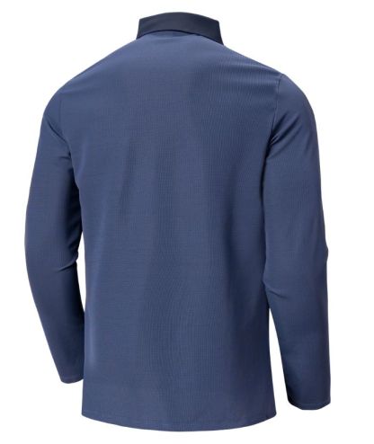 ZITY Men's Long Sleeve Business Polo Shirt-8901