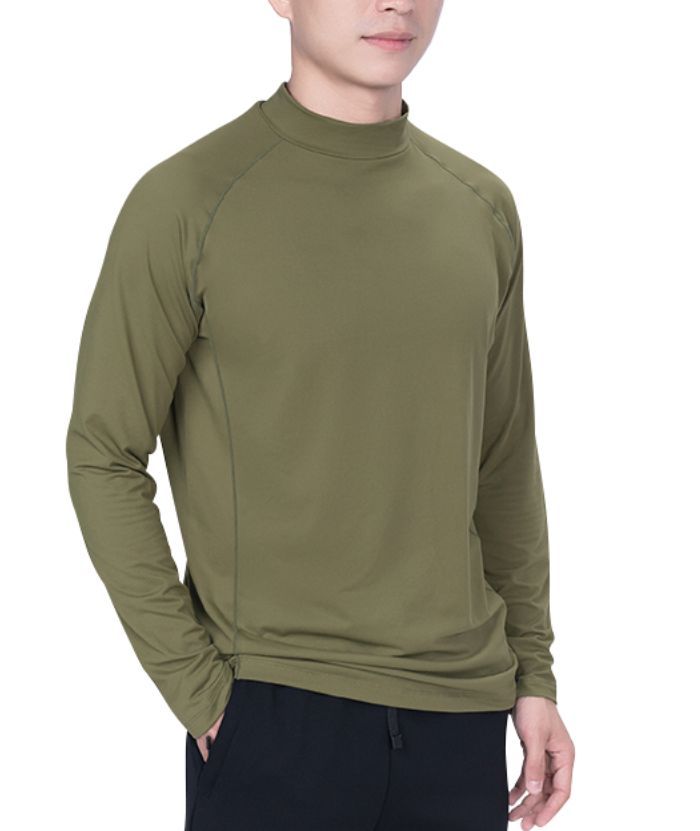 ZITY Men's Long Sleeve Pullover Polo Shirt-88168