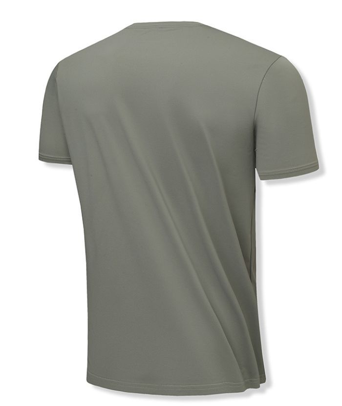 ZITY Men's Round Neck Dry Fit Sports T-Shirt-8346