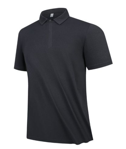 ZITY Men's Button Up Workout Dry Fit Polo Shirt-8313