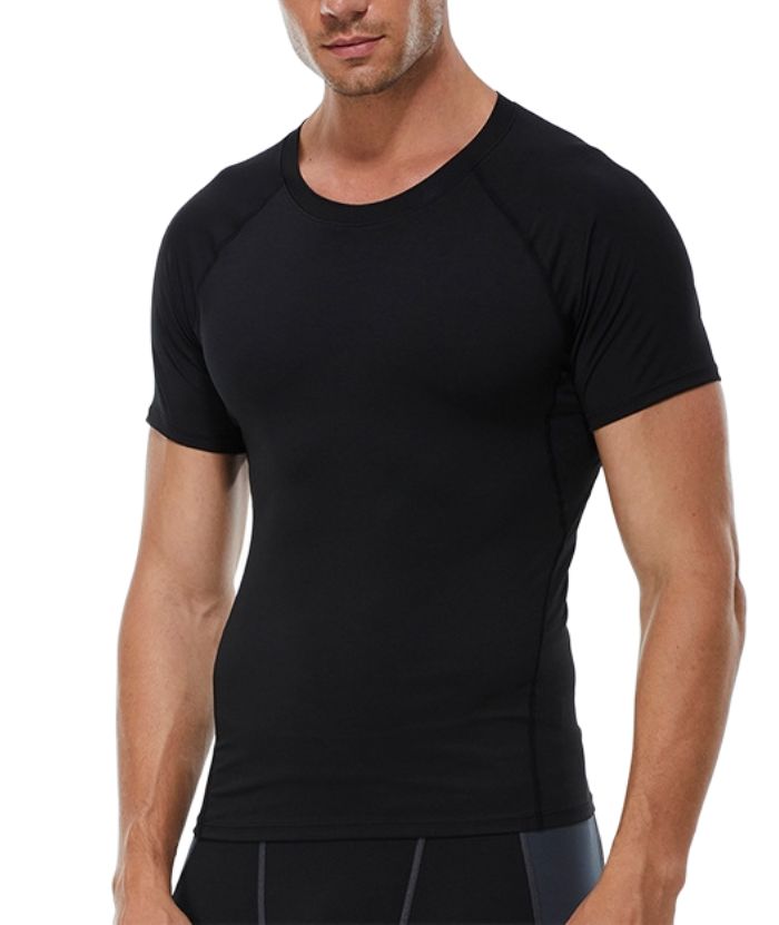ZITY Men's Dri Fit Sports Running Compression T-Shirt-DUMTS05961