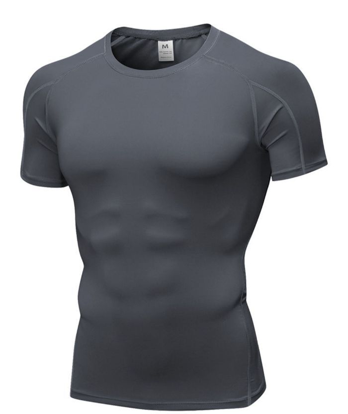 ZITY Men's Running Dri Fit Compression T-Shirt-DUMTS05960