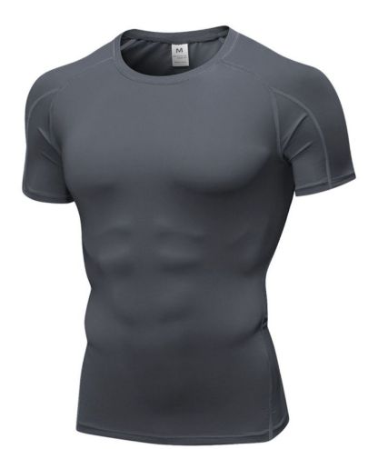 ZITY Men's Running Dri Fit Compression T-Shirt-DUMTS05960