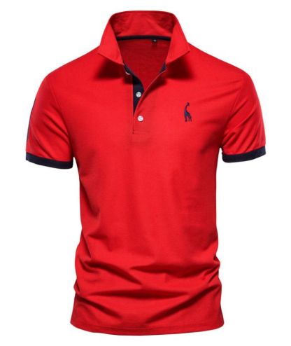 ZITY Men's Button Up Slim Fit Golf Polo Shirt-DUMPO06022