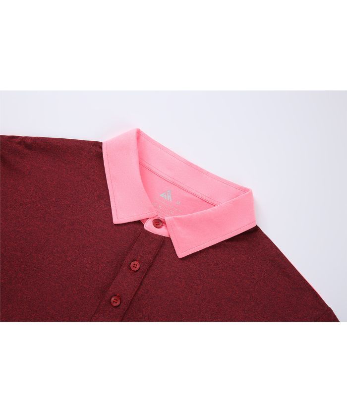 ZITY Men's Slim Fit Color Block Polo Shirt-ZPK008242